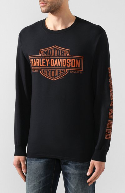 Хлопковый лонгслив exclusive for moscow HARLEY-DAVIDSON, арт. R003470, фото 3