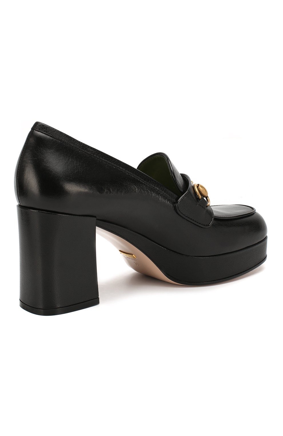 Кожаные туфли GUCCI, арт. 572228/0G0V0, фото 4