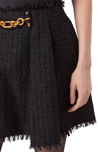 Твидовая юбка BALMAIN, арт. GF1LBB34/XL81, фото 5