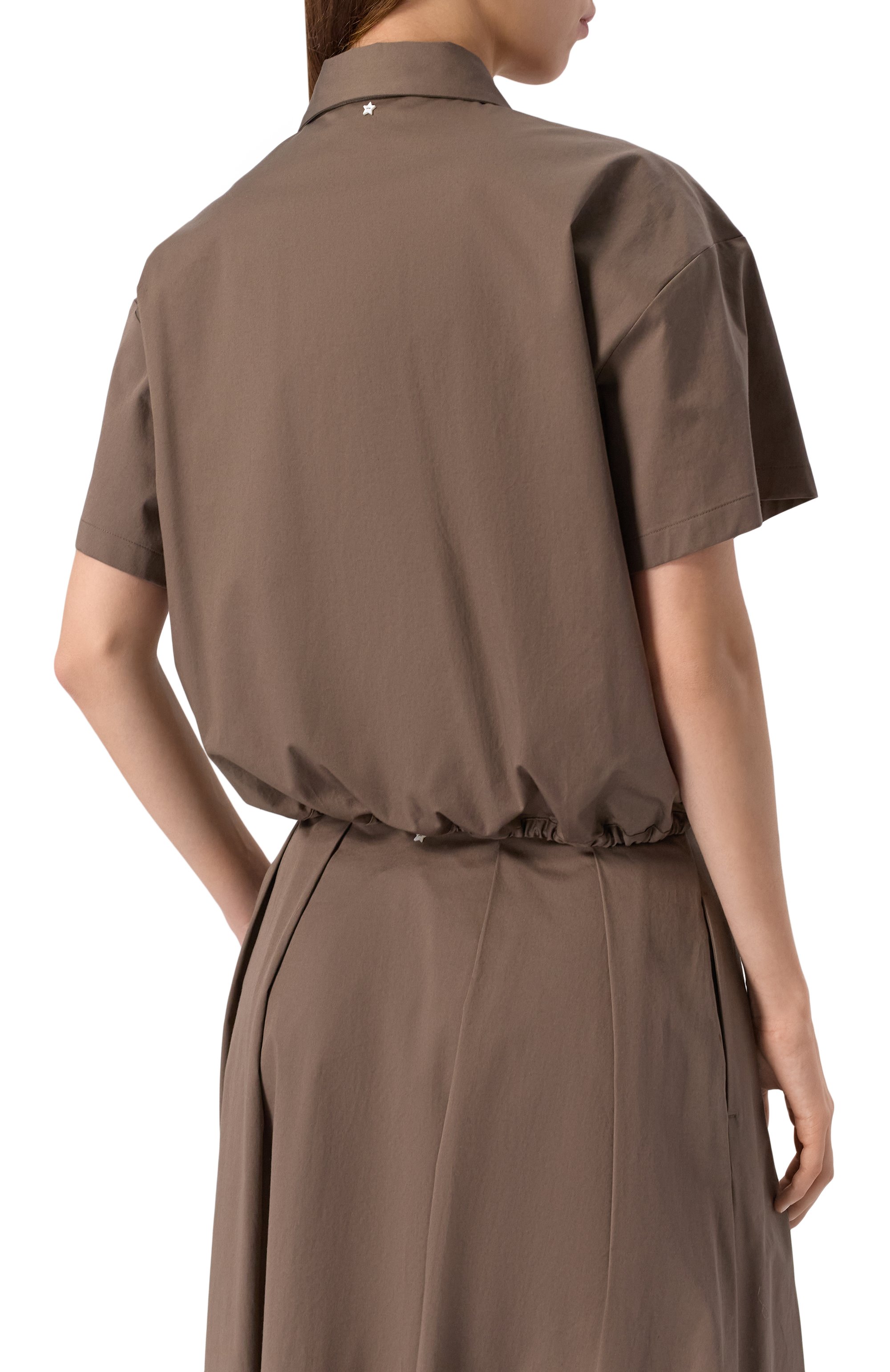 Хлопковая рубашка LORENA ANTONIAZZI, арт. P2556CA36A/4818, фото 4