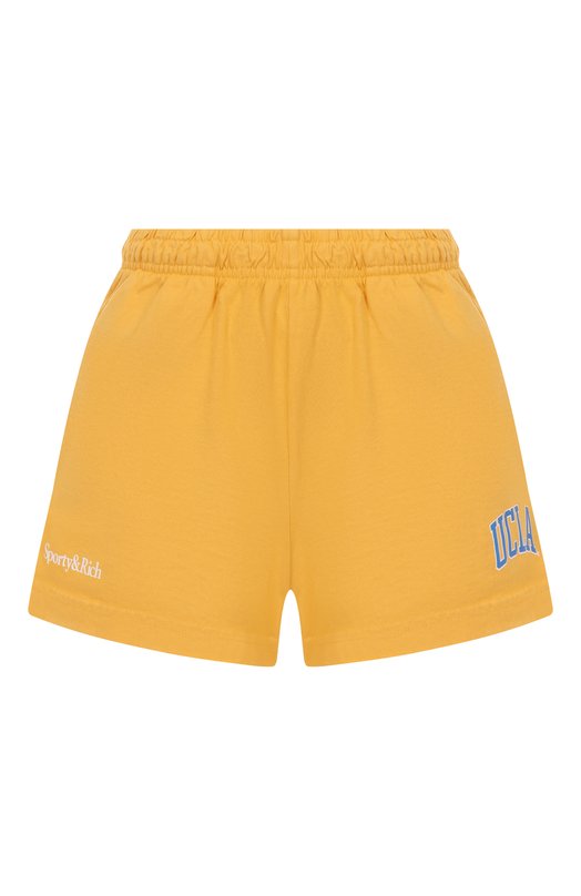 Хлопковые шорты Sporty & Rich x UCLA Sporty and Rich SH037615637YE26 Оранжевый SH037615637YE26