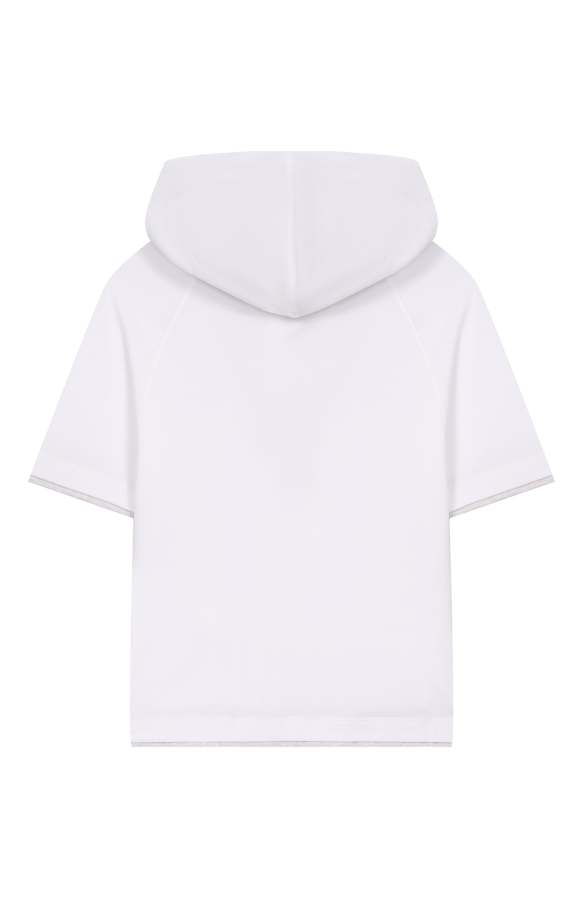 Хлопковое худи BRUNELLO CUCINELLI белого цвета по цене 45750 руб., арт. BE854E508B, фото 2 Хлопковое худи BRUNELLO CUCINELLI, арт. BE854E508B, фото 2