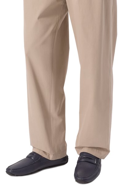 Кожаные мокасины pilot BALLY темно-синего цвета по цене 59950 руб., арт. MSD043/VT740, фото 3 Кожаные мокасины pilot BALLY, арт. MSD043/VT740, фото 3