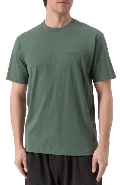 Хлопковая футболка Y-3, арт. JM7870, фото 3