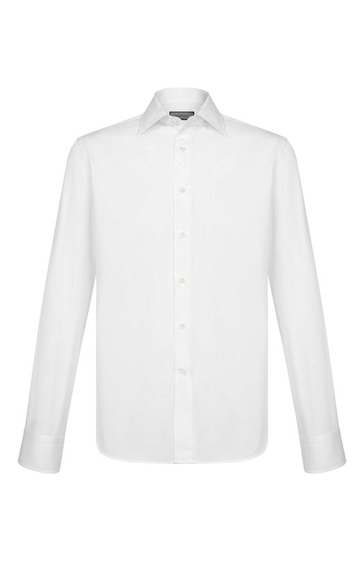 Хлопковая сорочка Canali CCL7018/C/GA60130 Белый CCL7018/C/GA60130