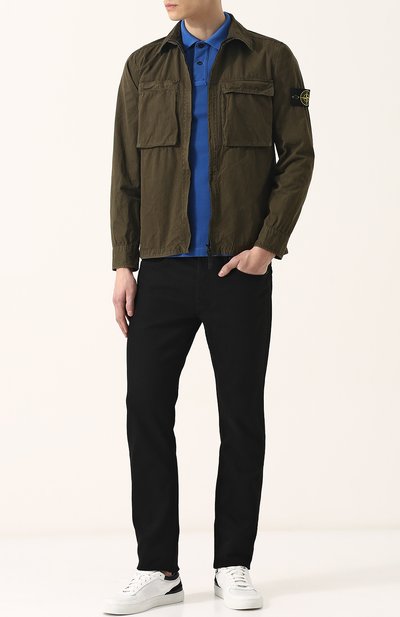 Джинсы прямого кроя STONE ISLAND, арт. 6815J1BQ1, фото 2