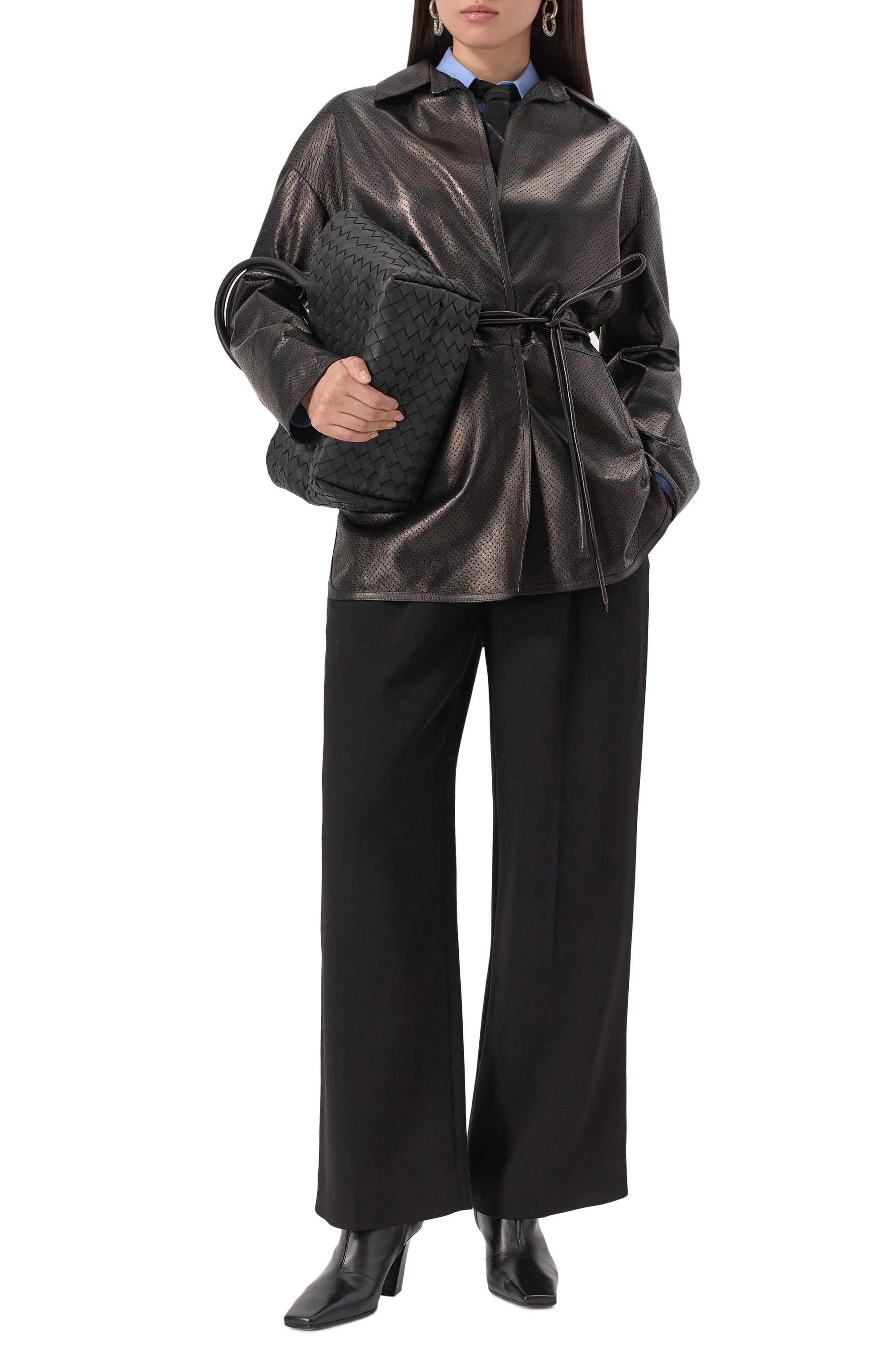 Кожаная куртка KITON, арт. D59672K0919F02, фото 2