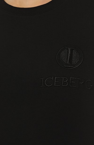 Хлопковая футболка ICEBERG, арт. I2P/F071/639A, фото 5