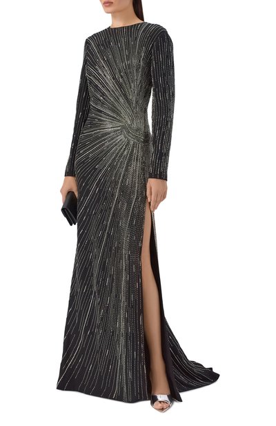 Женское шелковое плат ье VALENTINO, арт. 5B3VDJP51MM
