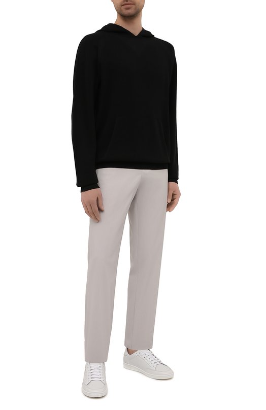 Худи Zegna CWR20/376 Чёрный  CWR20/376 Фото 2