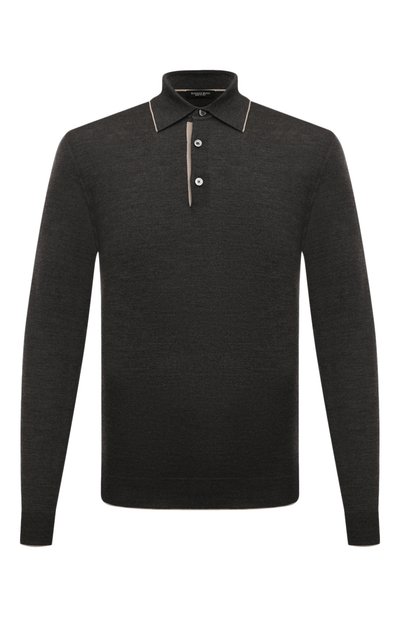 Мужская поло из шерсти и шелка STEFANO RICCI, арт. KE08004P03/E24374