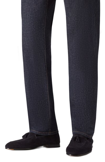 Замшевые лоферы DOUCAL'S, арт. DU1080PANNUF009N, фото 3