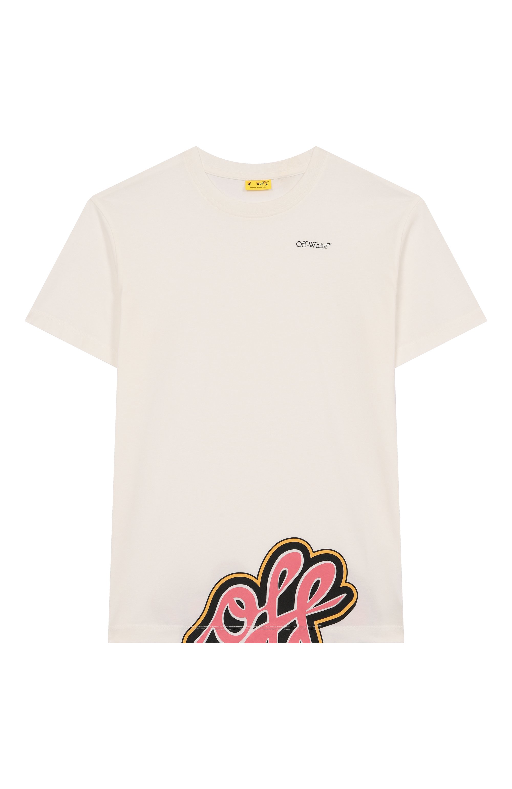 Хлопковая футболка OFF-WHITE, арт. 0GAA001S25JER005/12+, фото 1