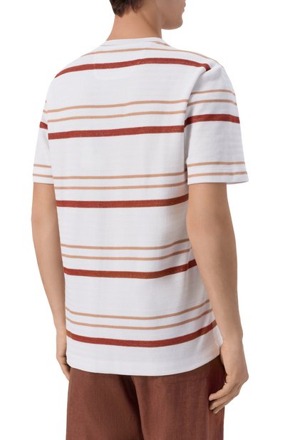 Хлопковая футболка BOSS CAMEL, арт. 50560074, фото 4