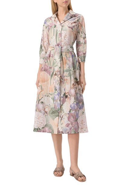 Платье из хлопка и шелка COLOMBO, арт. AB00355/F/T0294-U-1Y, фото 3