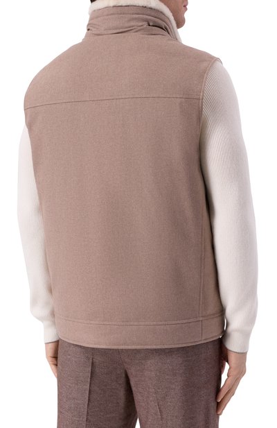 Пуховый жилет BRUNELLO CUCINELLI, арт. MM4701656, фото 4