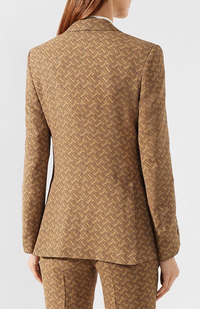 Шелковый жакет BURBERRY, арт. 8017231, фото 4