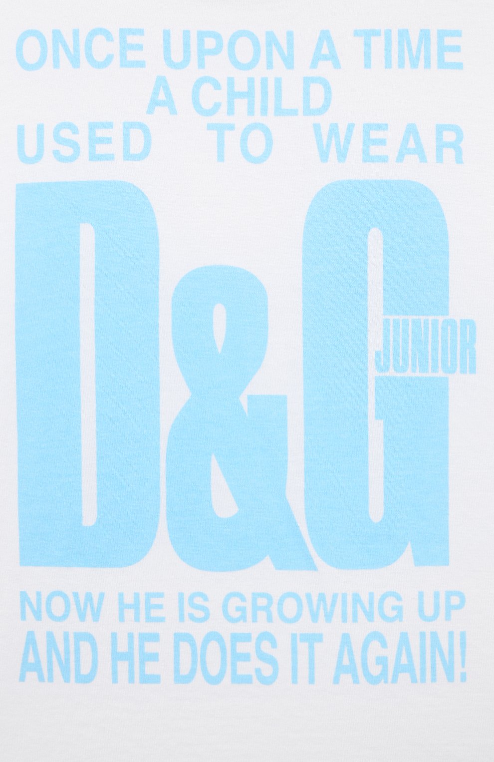 Хлопковая футболка DOLCE & GABBANA белого цвета по цене 15750 руб., арт. L4JTEY/G7L6P/2-6, фото 3 Хлопковая футболка DOLCE & GABBANA, арт. L4JTEY/G7L6P/2-6, фото 3