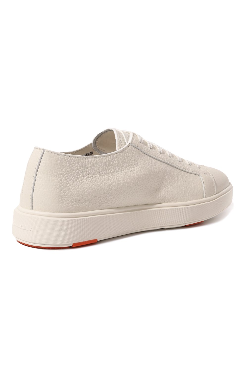 Кожаные кеды cleanic SANTONI, арт. MBCD21430BARCSB4I48, фото 5