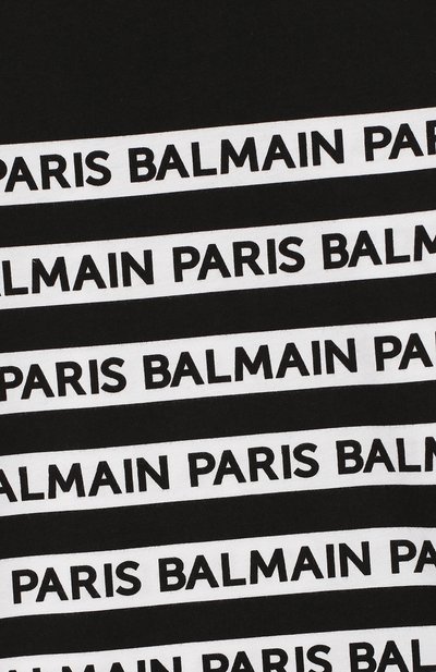 Хлопковый лонгслив BALMAIN, арт. 6L8550/LX150/12-16, фото 3