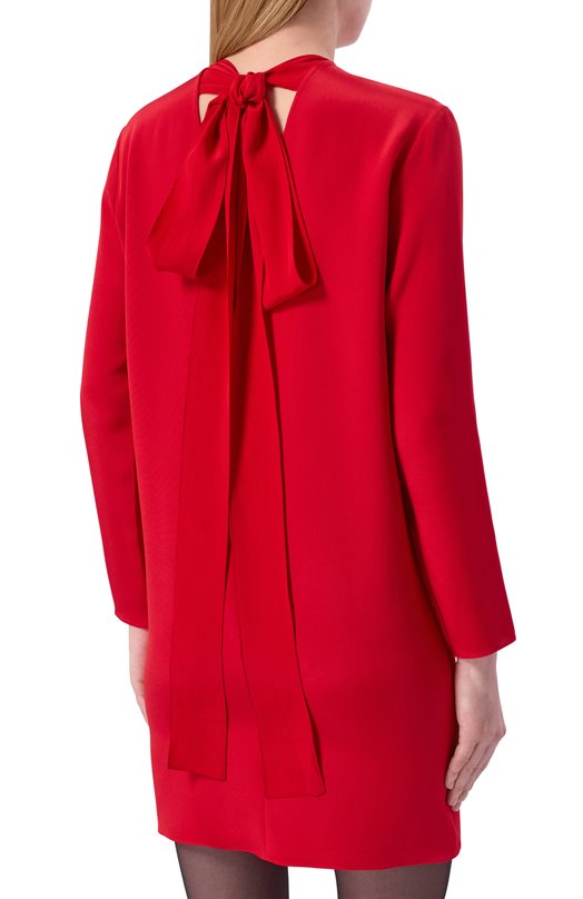 Шелковое платье OLOLOL OLD357/1423.600 Красный  OLD357/1423.600 Фото 3