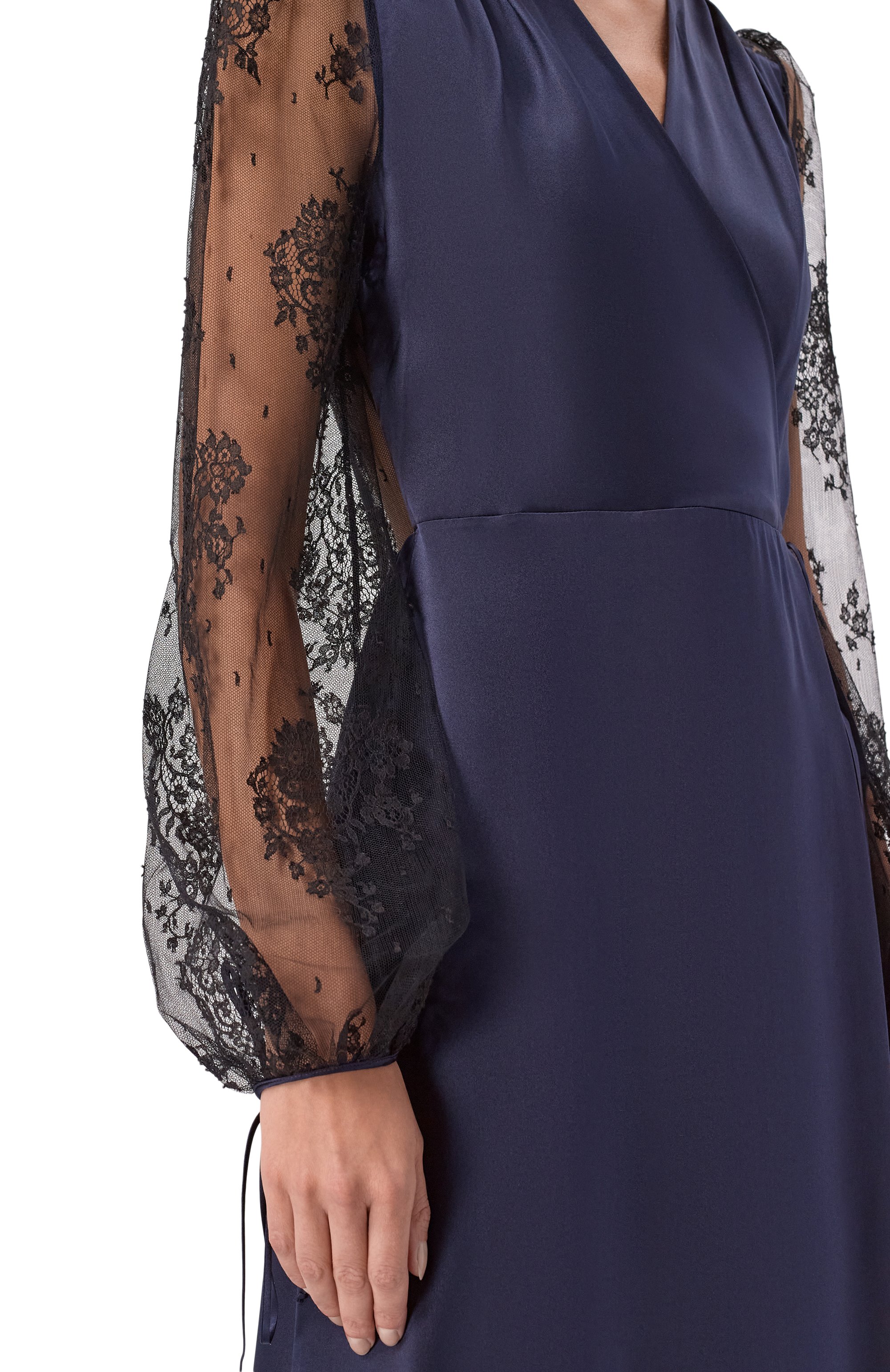 Шелковый халат CARINE GILSON, арт. JL1733VS, фото 4