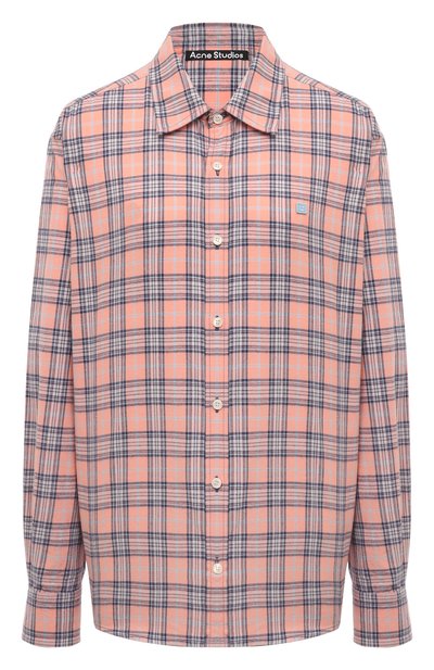 Женская хлопковая рубашка ACNE STUDIOS, арт. FA-UX-SHIR000067