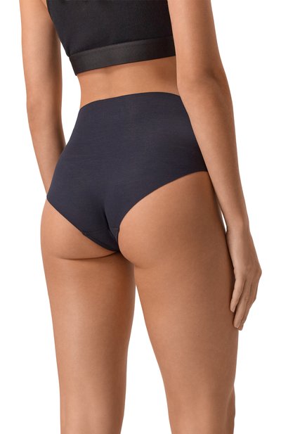 Хлопковые трусы-слипы с завышенной талией HANRO, арт. 071244, фото 3