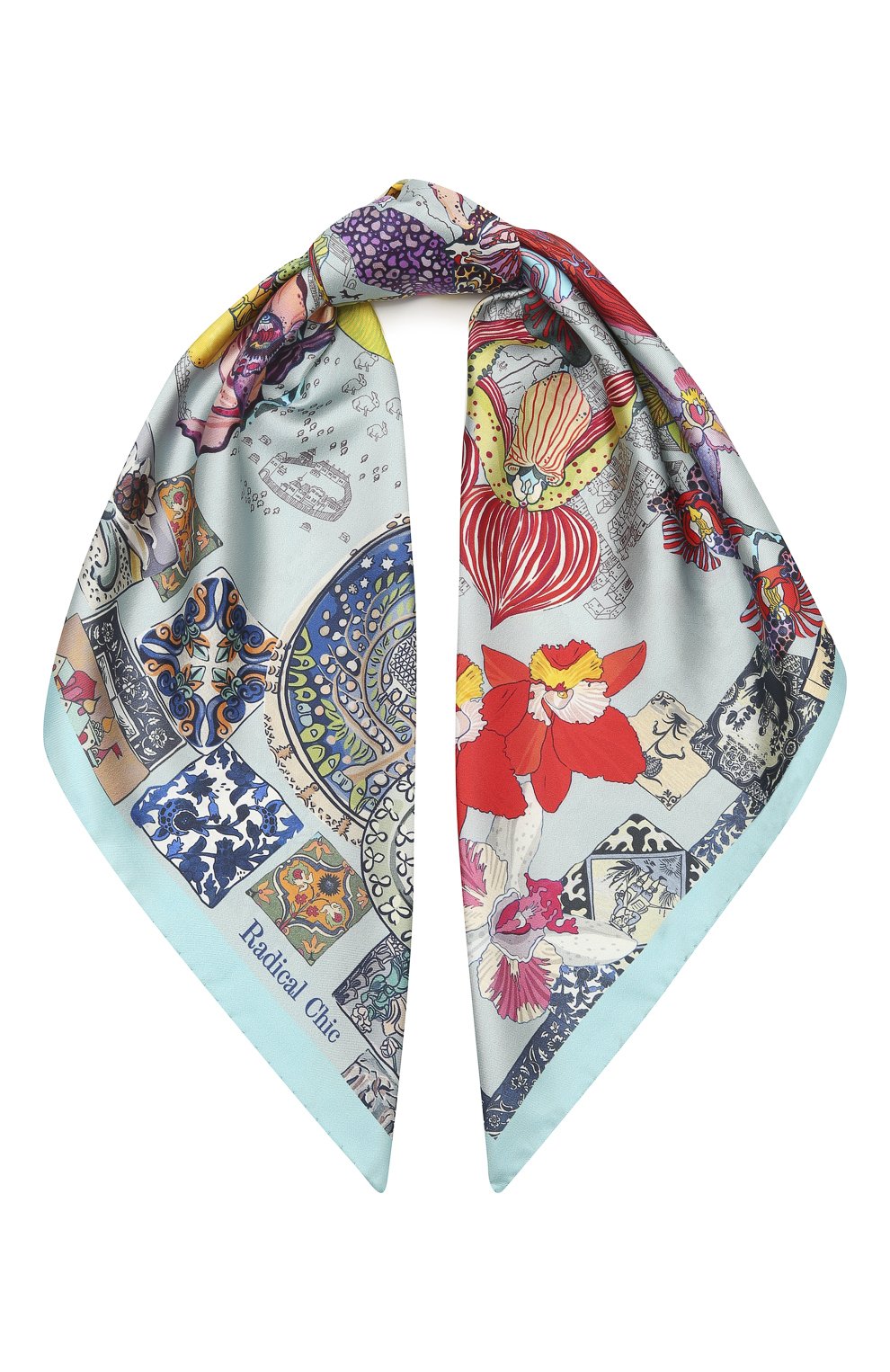 Шелковый платок orchid’s trip to moscow RADICAL CHIC, арт. 250975.07.02, фото 1