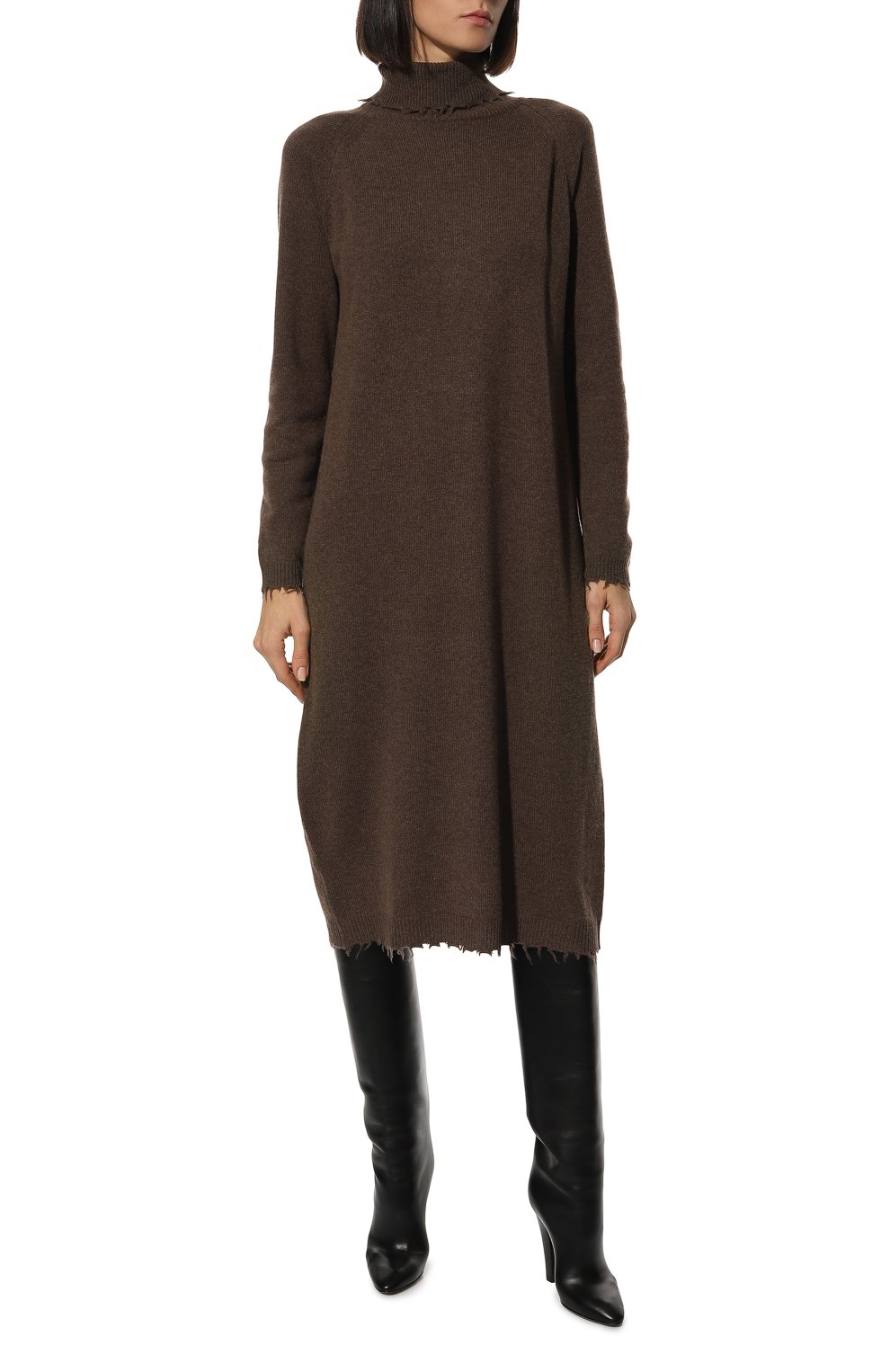 Платье из шерсти и кашемира ADDICTED, арт. MK916_, фото 3