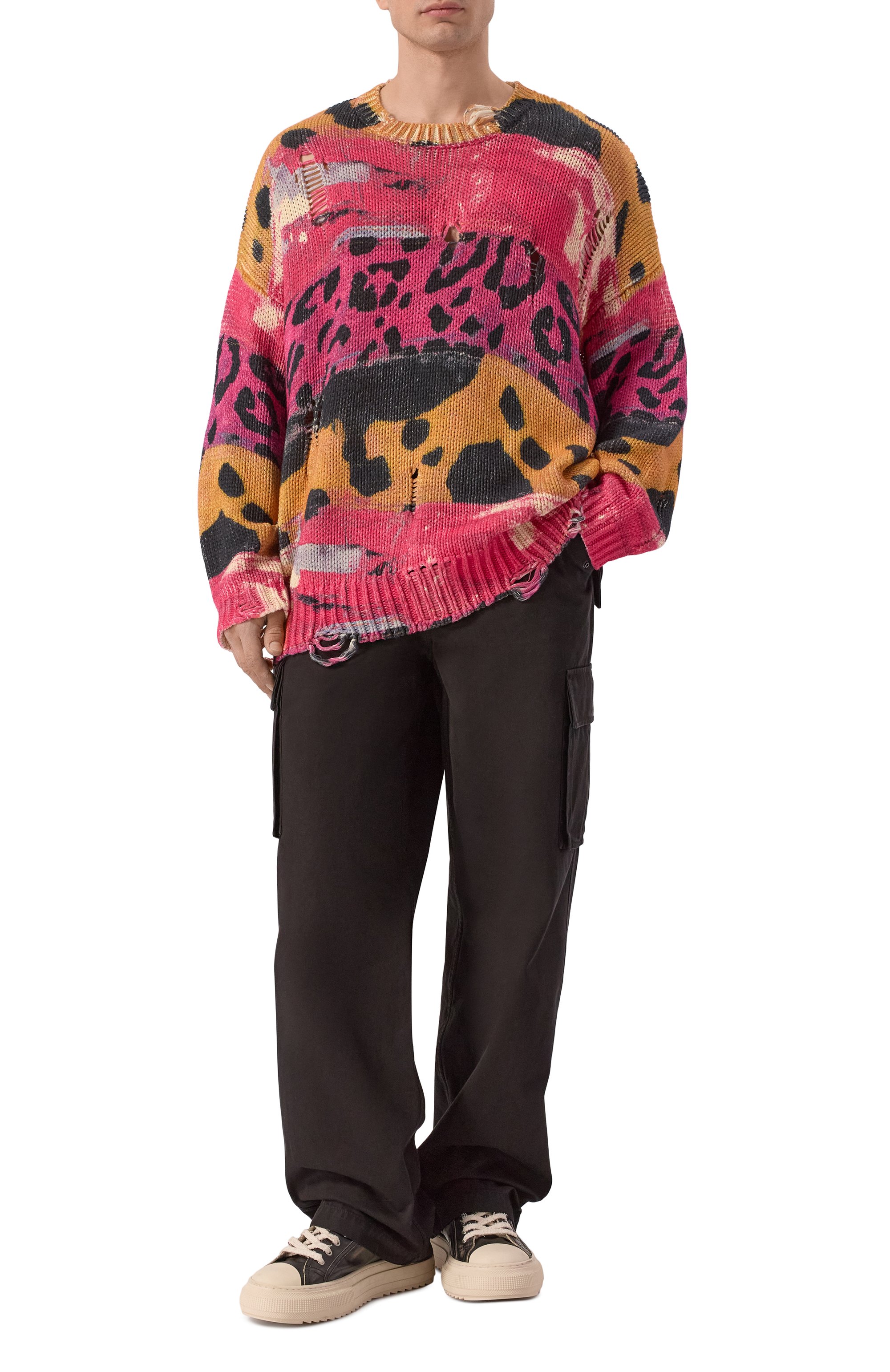 Хлопковый свитер R13, арт. R13WY197-Y271B, фото 2