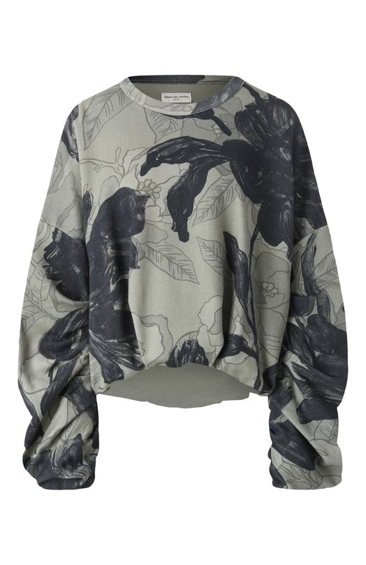 фото Хлопковый свитшот dries van noten