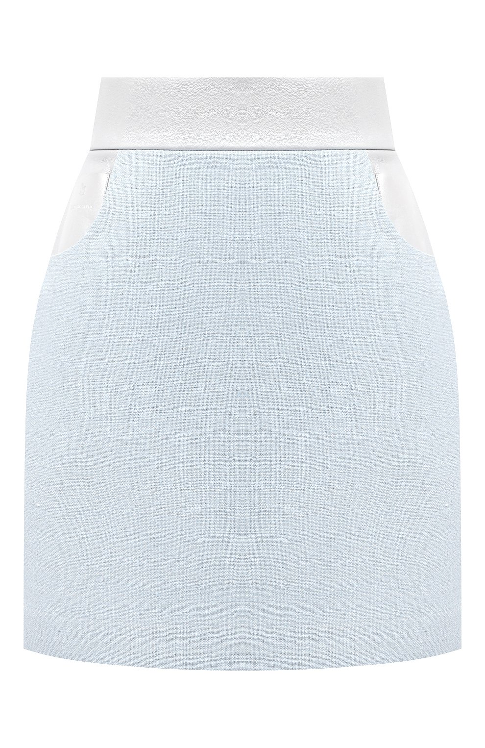 Юбка ULYANA SERGEENKO голубого цвета по цене 120000 руб., арт. GNC005SS19P (0815т19), фото 1 Юбка ULYANA SERGEENKO, арт. GNC005SS19P (0815т19), фото 1