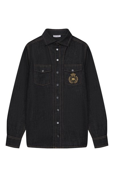 Джинсовая рубашка DOLCE & GABBANA, арт. L44S34/LDD12/8-14