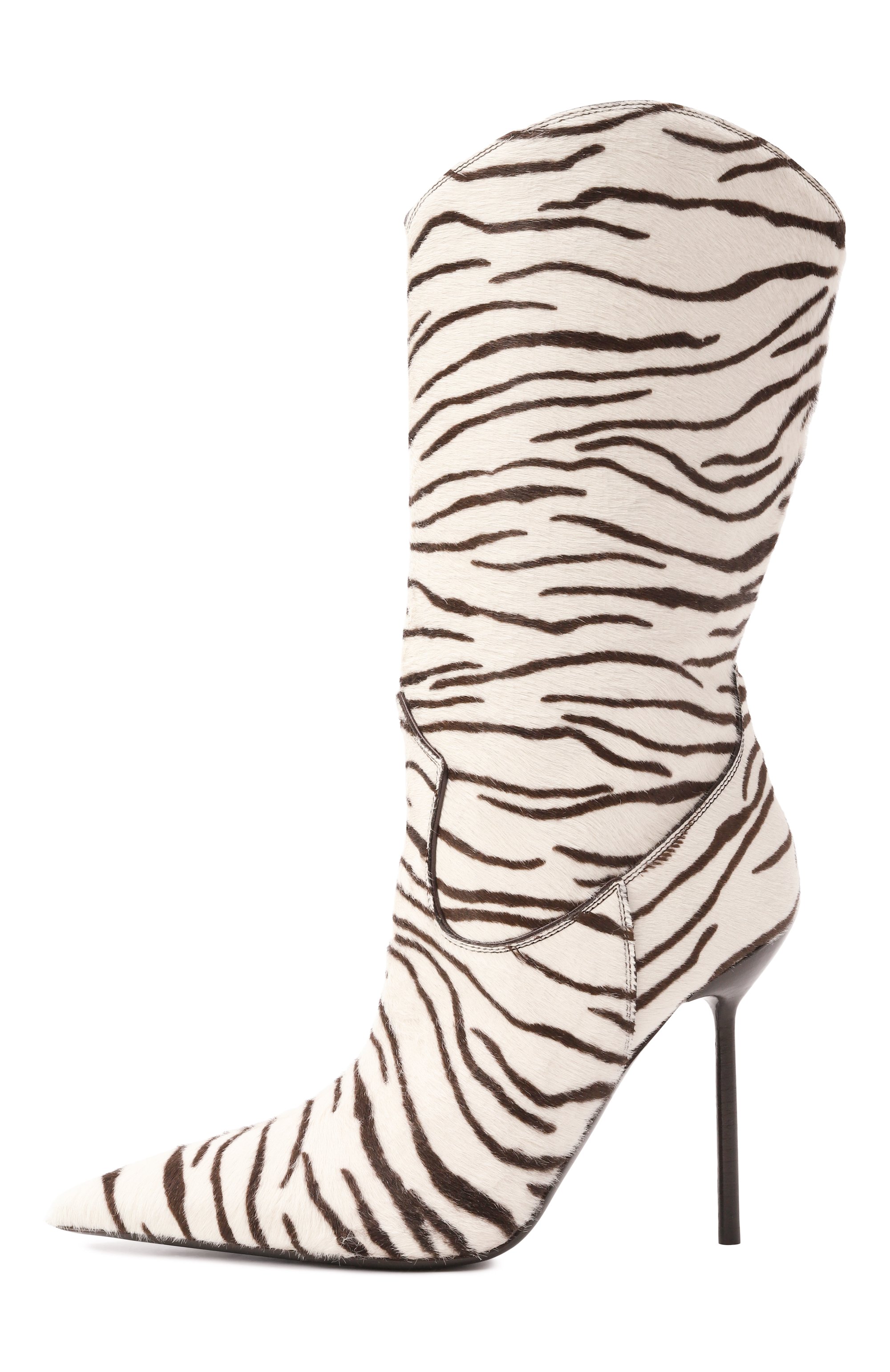 Кожаные полусапоги lidia 105 PARIS TEXAS разноцветного цвета по цене 196500 руб., арт. PX1812/XPRCH, фото 4 Кожаные полусапоги lidia 105 PARIS TEXAS, арт. PX1812/XPRCH, фото 4