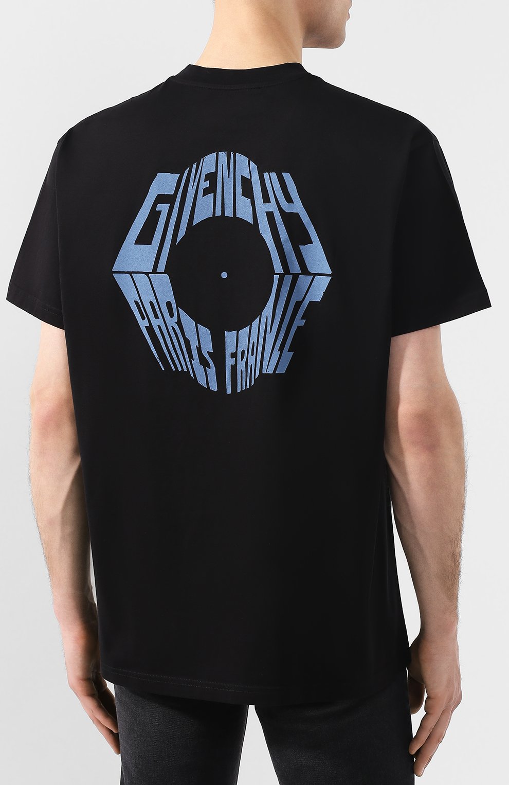 Хлопковая футболка GIVENCHY, арт. BM70PF3002, фото 4