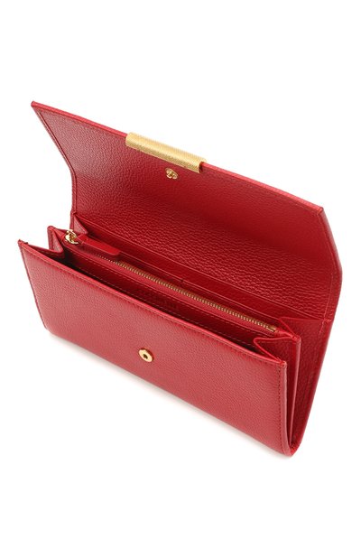 Кожаный кошелек COCCINELLE красного цвета по цене 14600 руб., арт. E2 HI5 11 03 01, фото 3 Кожаный кошелек COCCINELLE, арт. E2 HI5 11 03 01, фото 3