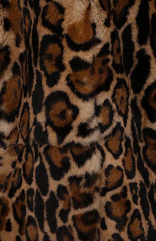 

Шуба из кролика Yves Salomon Enfant, Коричневый