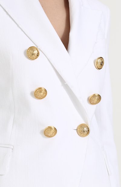 Приталенный двубортный жакет BALMAIN, арт. 137266/124K, фото 5