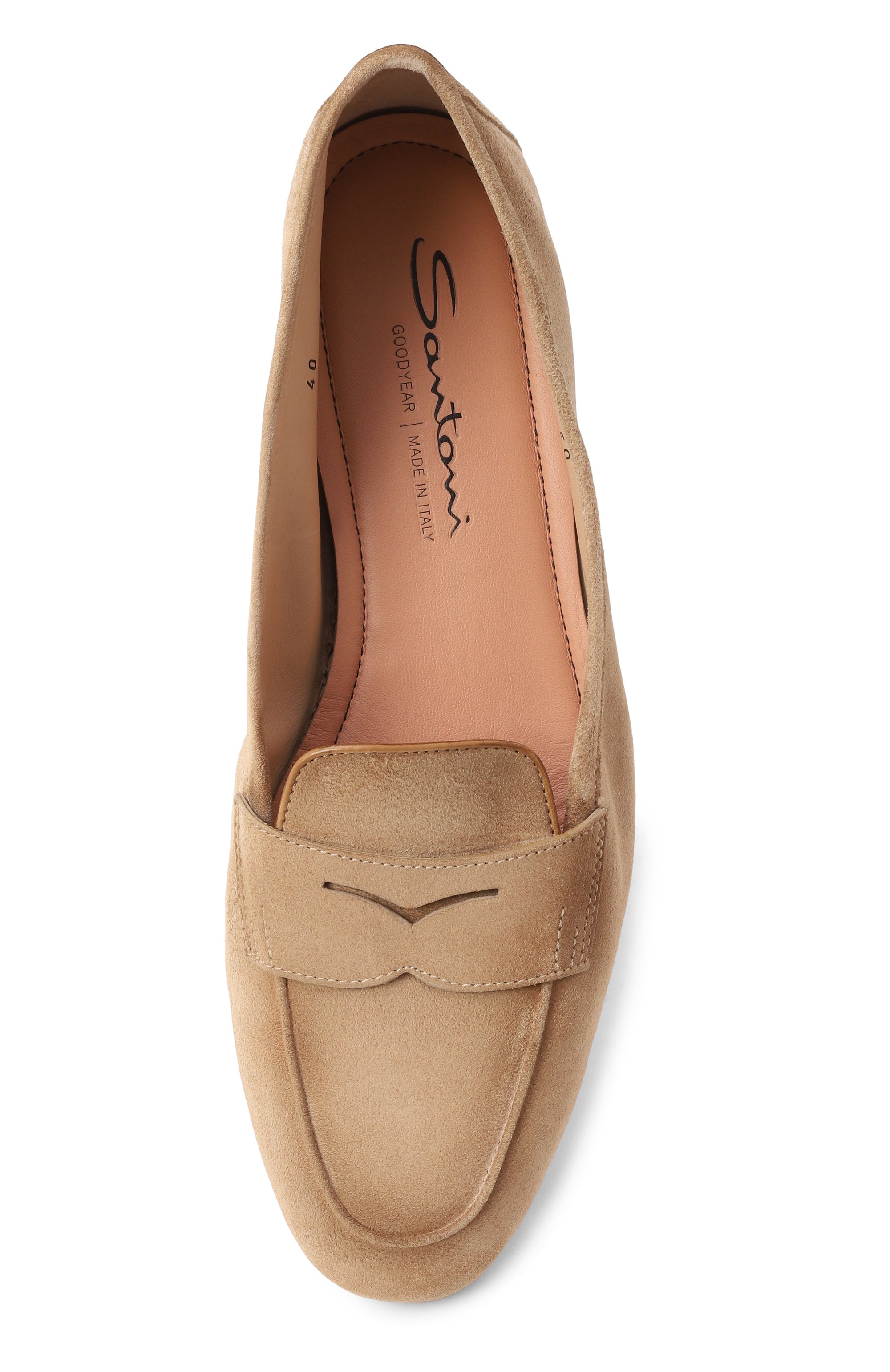 Замшевые пенни-лоферы carla SANTONI, арт. WUNG71031SA4SAEA, фото 6