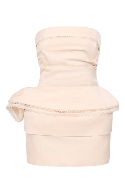 Женское платье из хлопка и шелка MAGDA BUTRYM, арт. 281426