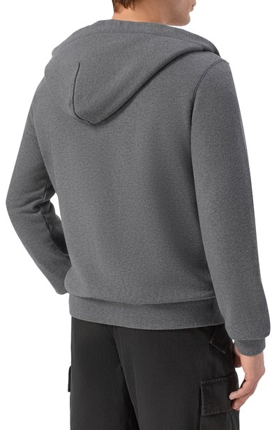 Хлопковая толстовка DOLCE & GABBANA серого цвета по цене 89950 руб., арт. G9ABIT/G7P1C, фото 4 Хлопковая толстовка DOLCE & GABBANA, арт. G9ABIT/G7P1C, фото 4