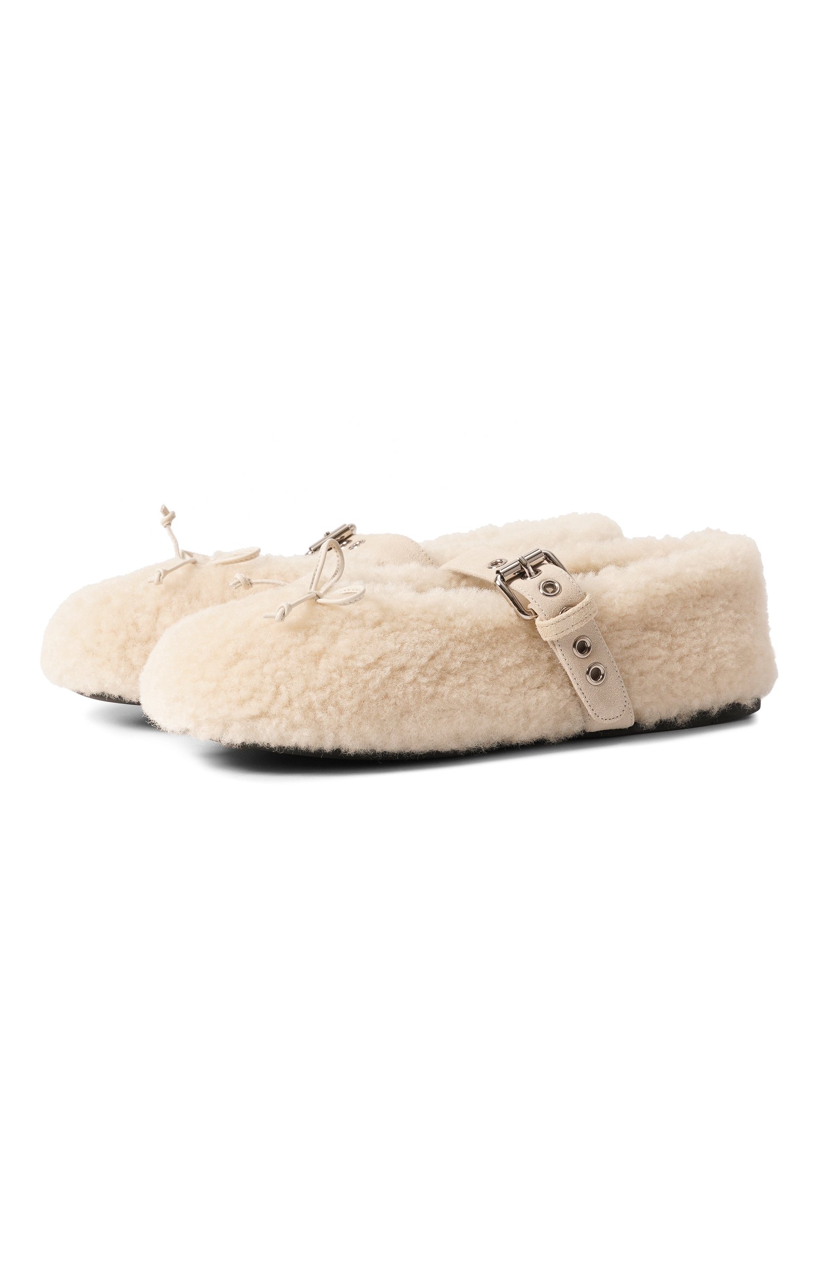 Балет ки из овчины MIU MIU, арт. 5F272E/173, фото 1