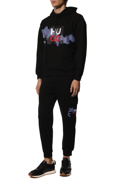 Хлопковое худи HUGO, арт. 50482859, фото 2