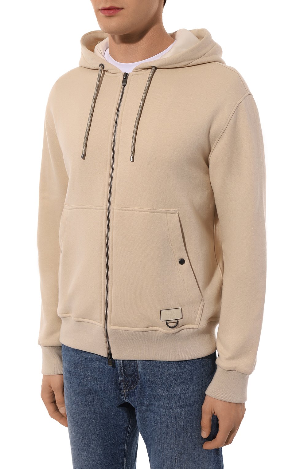 Толстовка из хлопка и шелка AGNONA, арт. TN06U1E/Y2054E, фото 3