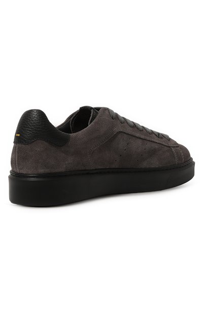 Замшевые кеды DOUCAL'S темно-серого цвета по цене 51450 руб., арт. DU2852ALEXPF651N, фото 5 Замшевые кеды DOUCAL'S, арт. DU2852ALEXPF651N, фото 5