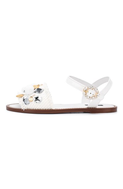 Плетеные сандалии DOLCE & GABBANA, арт. CQ0238/AK225, фото 3