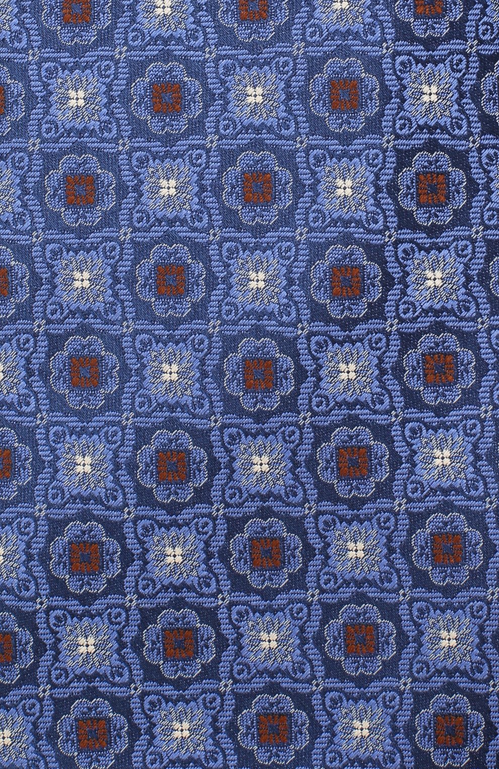 Шелковый галстук CANALI синего цвета по цене 11500 руб., арт. 18/HJ02856, фото 3 Шелковый галстук CANALI, арт. 18/HJ02856, фото 3
