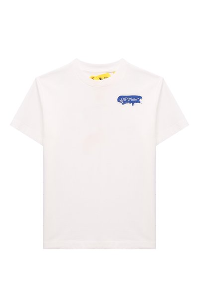 Хлопковая футболка OFF-WHITE, арт. 0BAA002S24JER006/4-10, фото 1