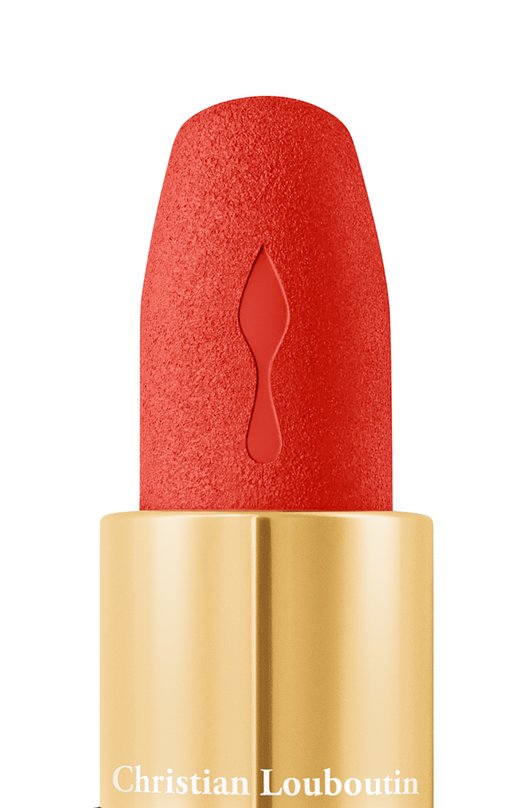 фото Матовая помада для губ rouge louboutin velvet matte on the go, оттенок porto pomelo christian louboutin